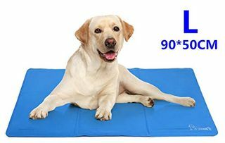 Pecute hundkylmatta stor 90x50 cm, slitstark kylmatta för husdjur, giftfri gel självkylningsdyna, perfekt för hundar och katter under varma sommar