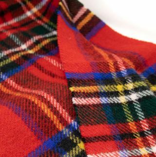 Royal Stewart Tartan Ullfilt