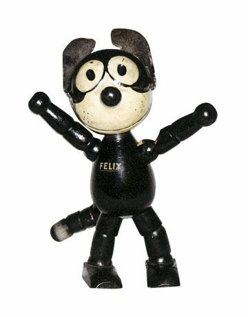 Trä Felix the Cat leksak