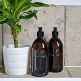 Shampoo och balsamglasflaskor, Wearth London