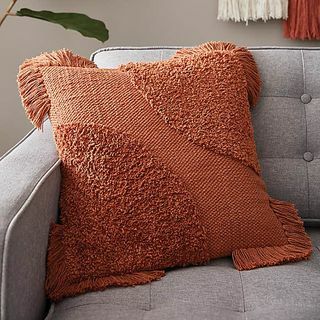 Retreat Tufted Semi Circle Butterscotch-kudde