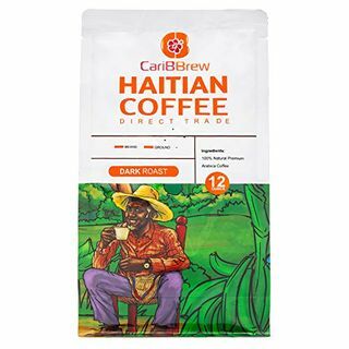 Haitianskt kaffe med ett ursprung