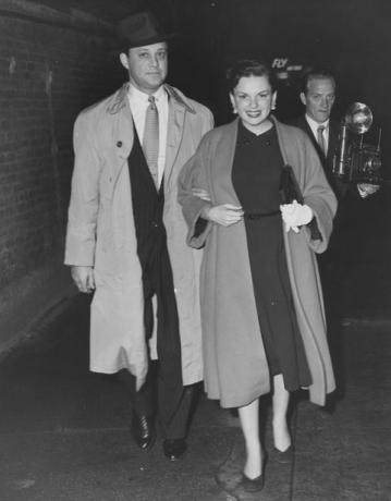 Judy Garland och Sid Luft på Palace Theatre.