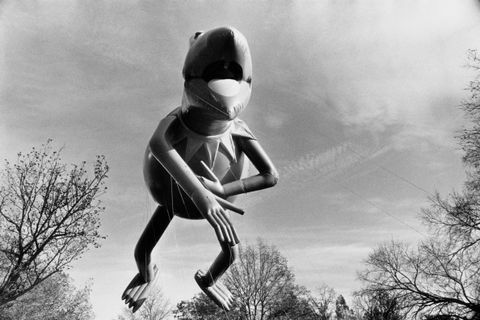 kermit the frog balloon vid 1990 Macys Thanksgiving Day parad