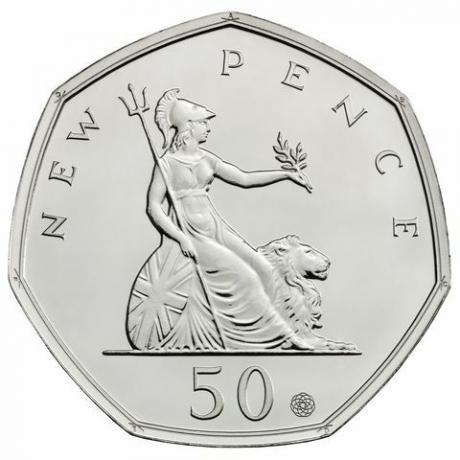 Royal Mint släpper nytt 50p-mynt