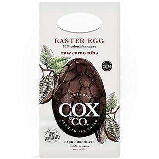 100 % hållbar kakao och rå kakaonibs Veganskt påskägg