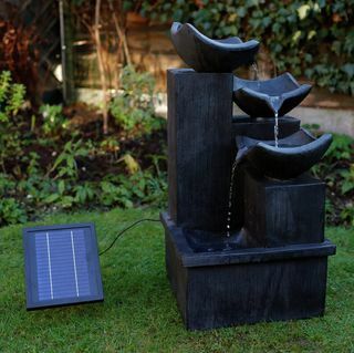 Gardenwize Solar kaskadande skiffereffekt vattenfunktion