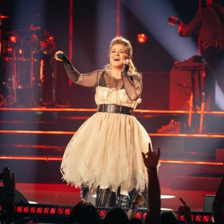 kelly clarkson på hennes residency i las vegas